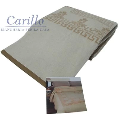 OFFERTISSIMA! ELEGANTE COPERTA PLAID MARZOTTO MISTO LANA MATRIMONIALE E412 - immagine 4