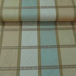 Stoffa Tessuto A Metro Damascato Per Copridivano Copriletto Patchwork Rondo H354