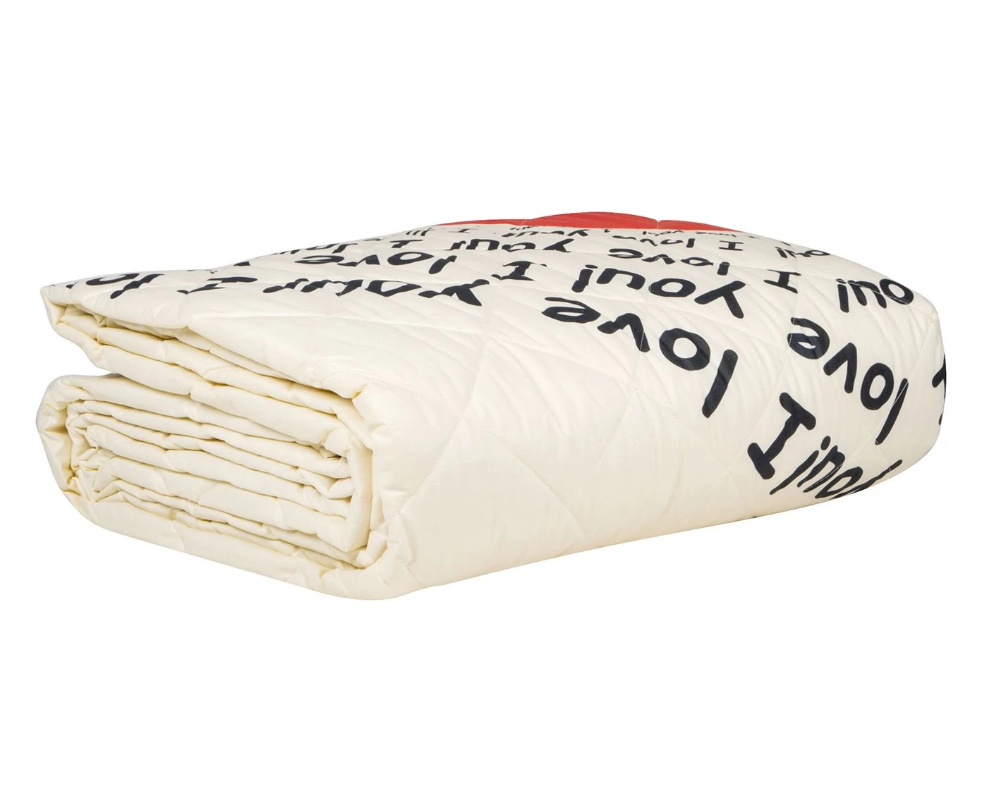 Trapuntino Leggero Con Stampa Digitale CUORE Per Letto Matrimoniale H912 - immagine 2