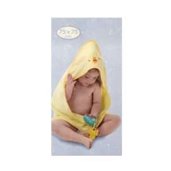 Telo Doccia Con Cappuccio Per Bimbo Disney Winnie The Pooh Spugna Di Cotone L950