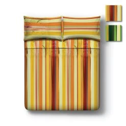 Parure Lenzuola Bassetti Home Innovation Fito Stripe Matrimoniale H669