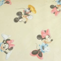 Tenda Disney Topolino E Minnie Velo Al Metro Altezza 300 Cm - Beige M743