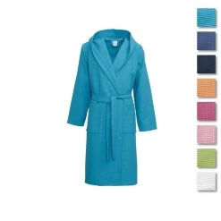 Accappatoio Bambino/ragazzo Nido D‘ape Di Morbidissimi - Da 4 A 16 Anni Z055