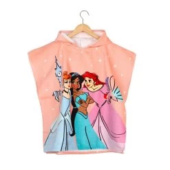 Accappatoio Poncho Princess Disney In Spugna Taglia Unica K260
