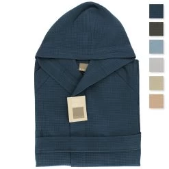 Accappatoio Zucchi Solotuo Adulti In Tela Nido D Ape Puro Cotone N189