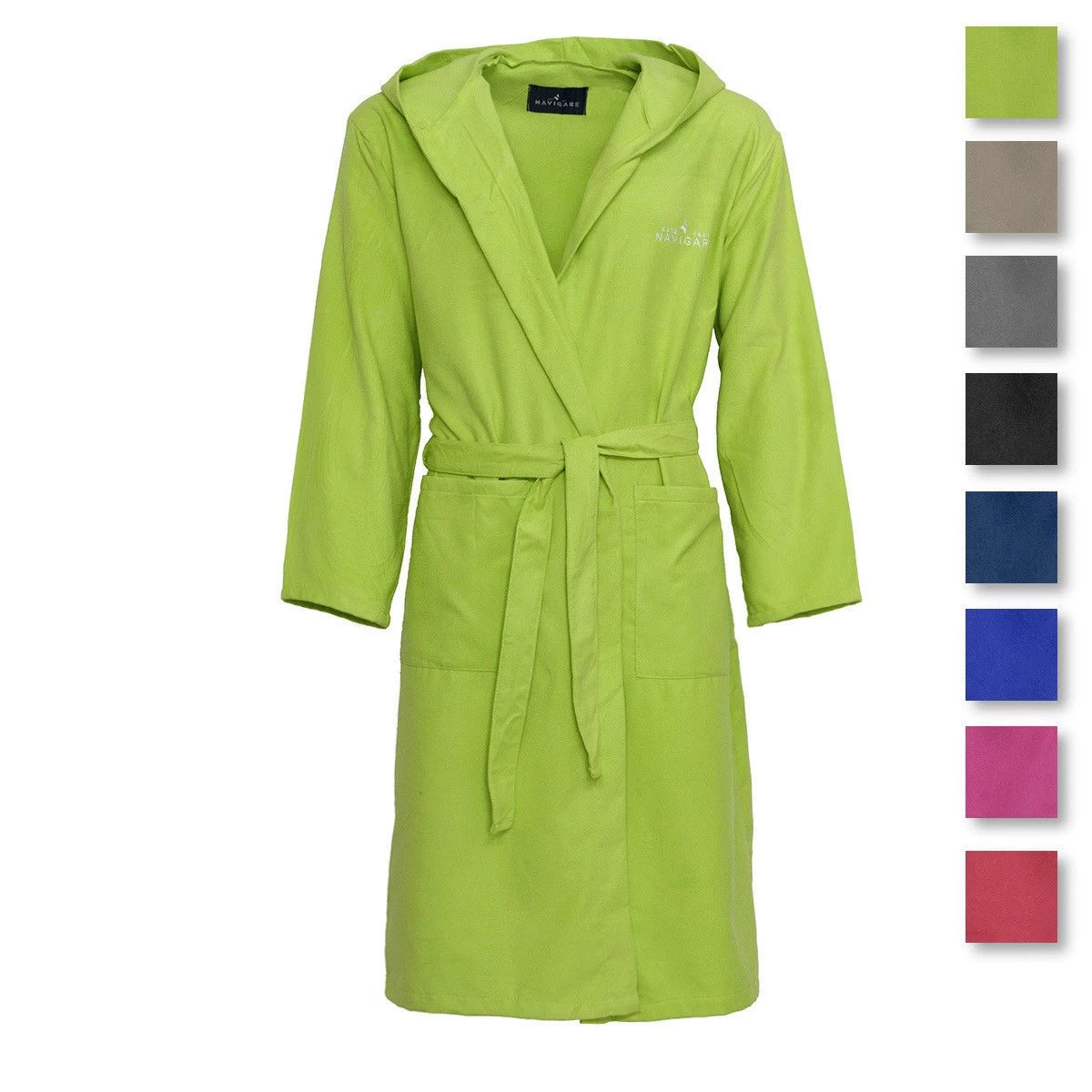 Accappatoio Con Cappuccio Navigare In Microfibra S236