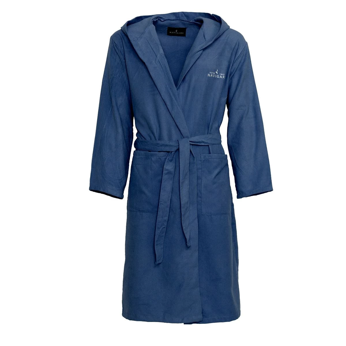 Accappatoio Con Cappuccio Navigare In Microfibra S236 - immagine 5