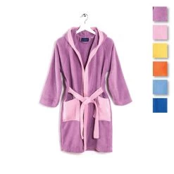 Accappatoio Per Bambino Young Di Caleffi In Spugna Di Cotone S458