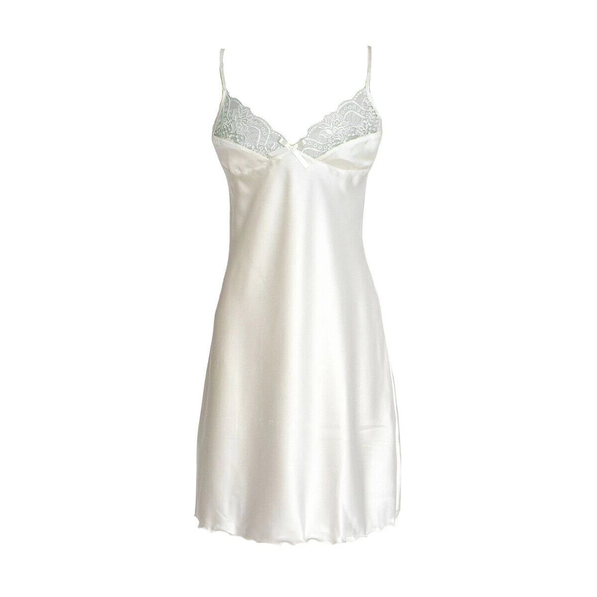 Camicia Da Notte Sposa Lavanda Di Toscana Lingerie In Raso Z374