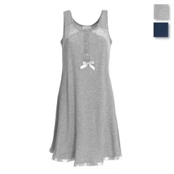 Camicia Da Notte Brenda Di Toscana Lingerie In Cotone Z350