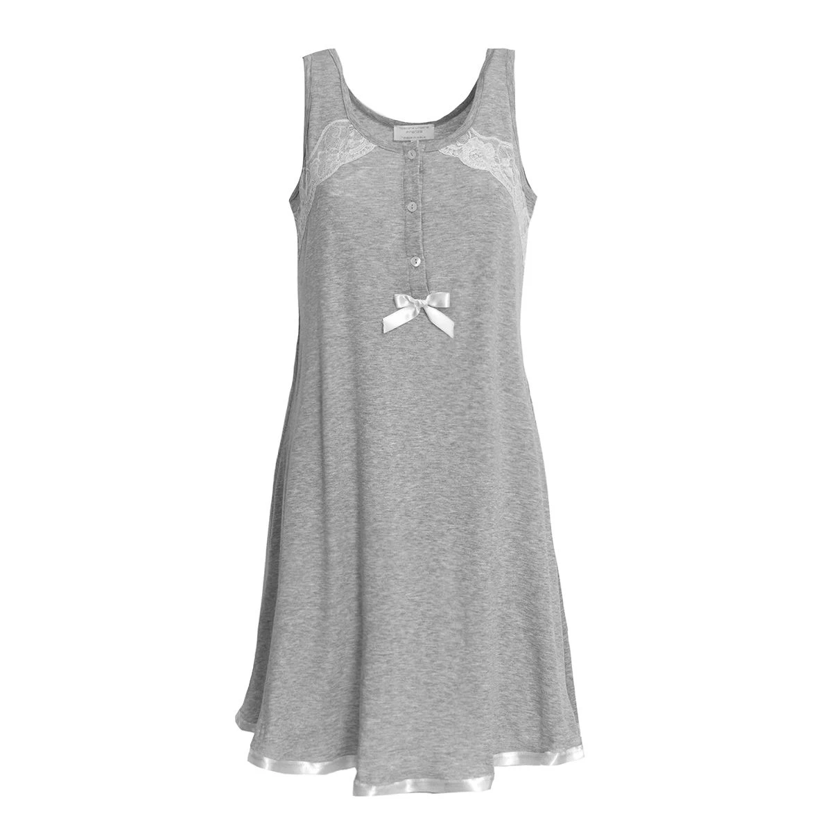 Camicia Da Notte Brenda Di Toscana Lingerie In Cotone Z350 - immagine 2