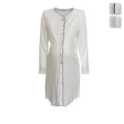 Camicia Clinica Mammain Maternità Aperta Con Bordino 5230 S962