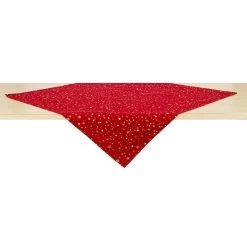 Centrotavola Natalizio Star In Puro Cotone 90x90 Cm X070