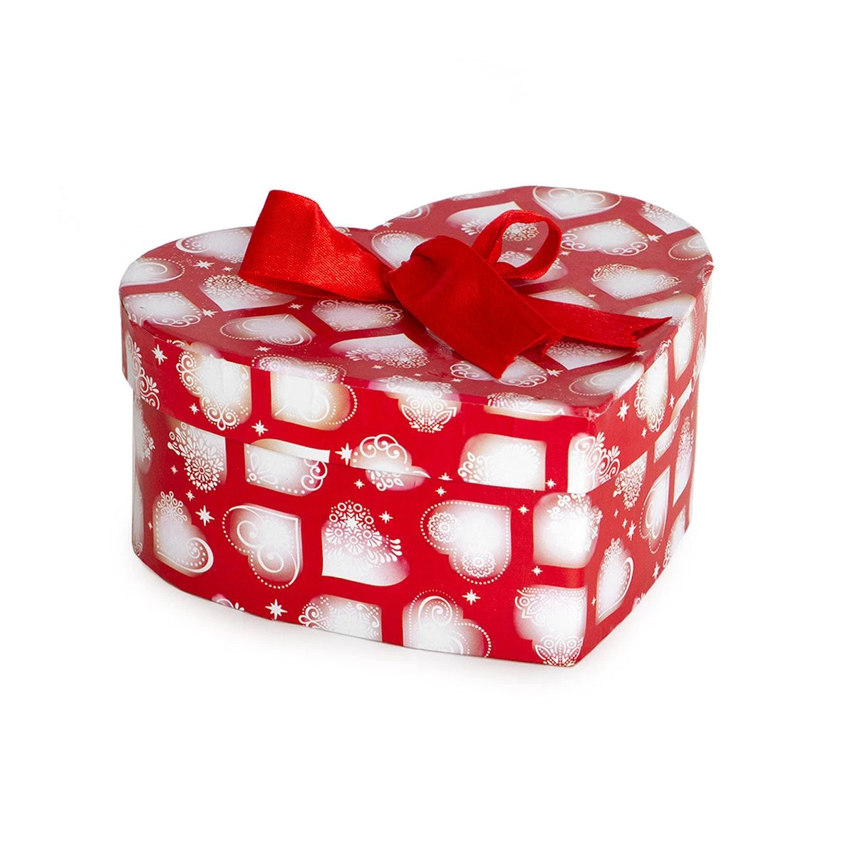 Tovaglia Natalizia Heart Con Cofanetto A Forma Di Cuore Z667 - immagine 2