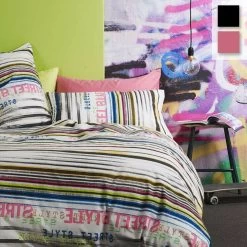 Completo Copripiumino Loop Di Bassetti - Dimensioni Varie Z056