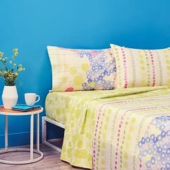 Completo Lenzuola Copriletto Blow Flower Di Bassetti - Dimensioni Varie K341