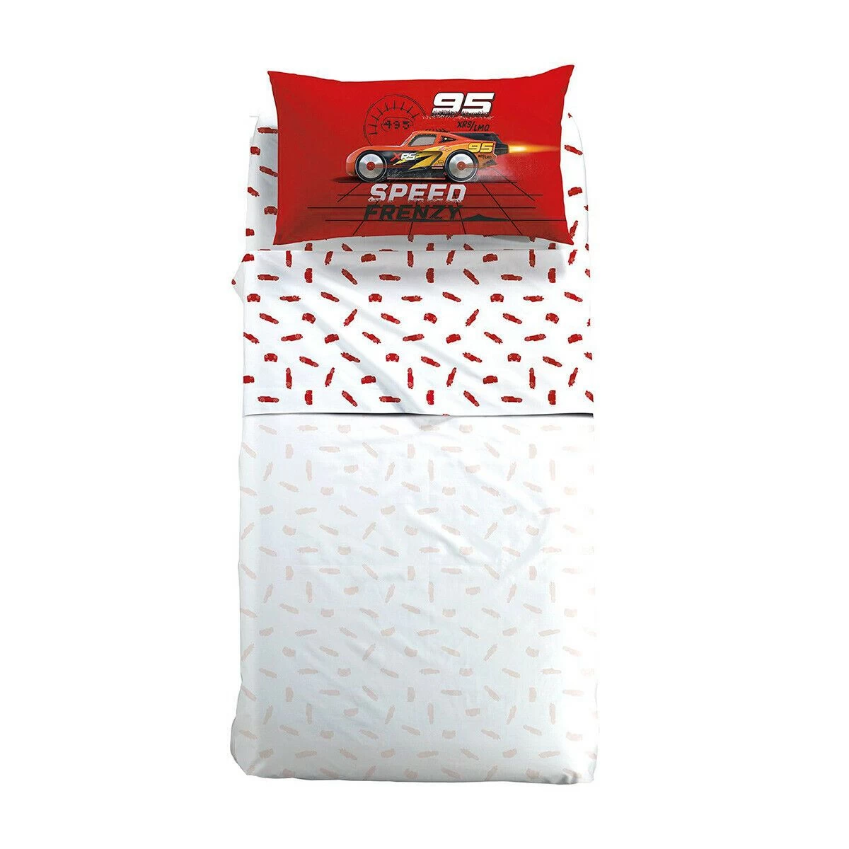 Completo Lenzuola Cars Frenzy Disney Pixar Caleffi - Dimensioni Varie W204