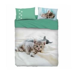 Completo Lenzuola Copriletto Tiger Di Bassetti - Dimensioni Varie W916