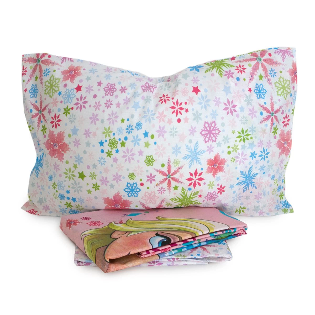 Completo Lenzuola Frozen Disney In Cotone - Dimensioni Varie U718 - immagine 2
