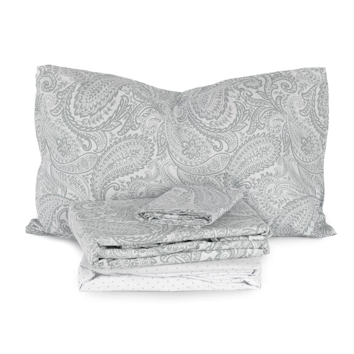 Completo Lenzuola In Flanella Aisha Di Di Maestro Matrimoniale J185 - immagine 3