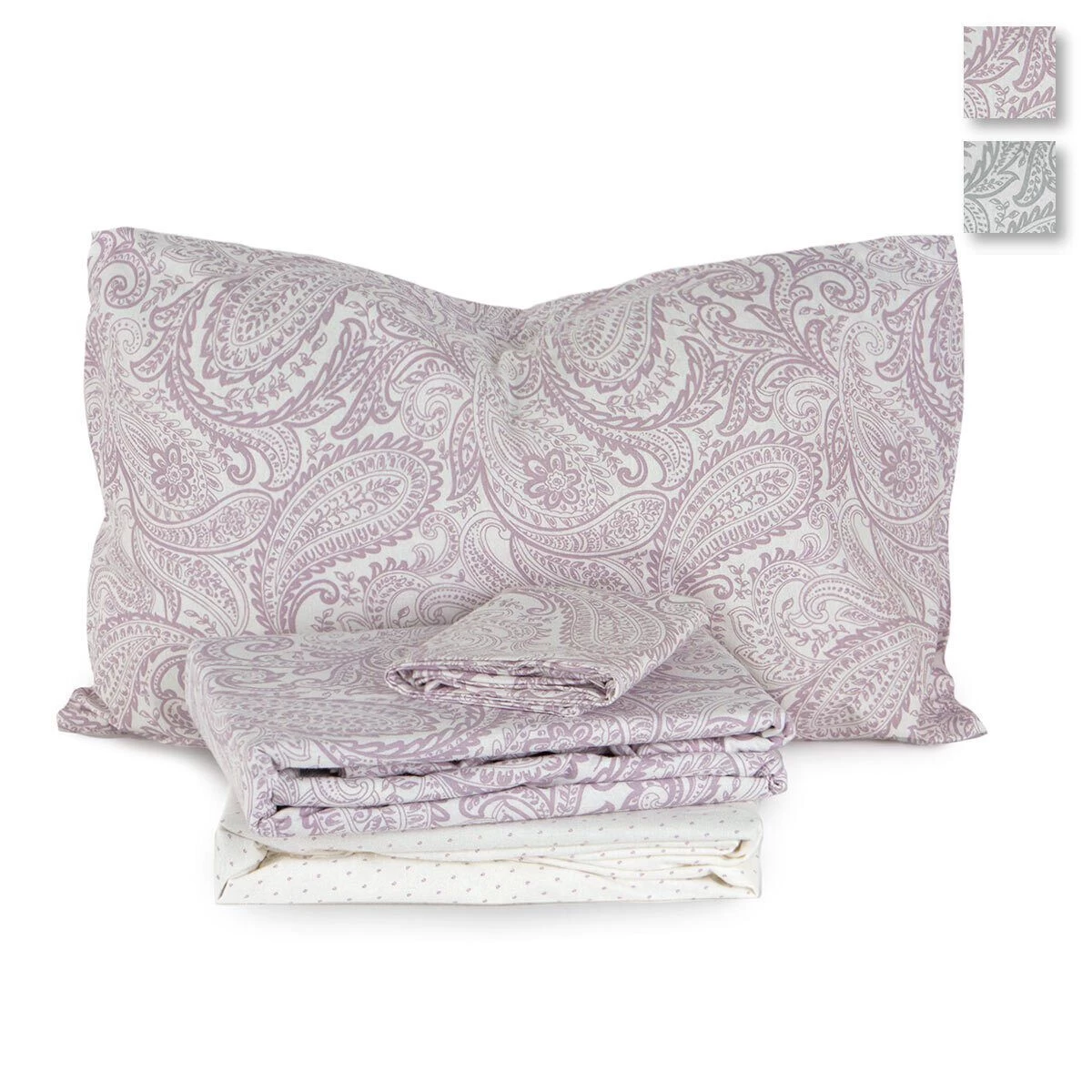 Completo Lenzuola In Flanella Aisha Di Di Maestro Matrimoniale J185