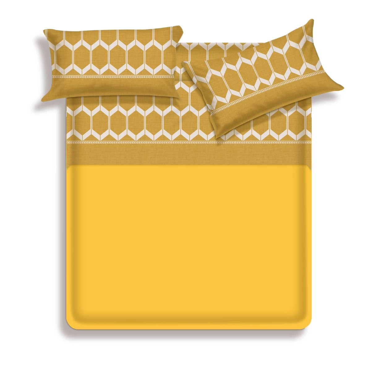 Completo Lenzuola Khistan Biancaluna In Flanella - Dimensioni Varie T773 - immagine 2