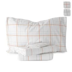 Completo Lenzuola In Flanella Gordon Di Di Maestro - Dimensioni Varie W616