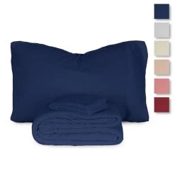 Completo Lenzuola In Pile Coral Morbidissimi Tinta Unita - Dimensioni Varie J775