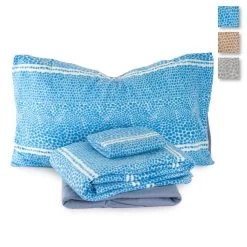 Completo Lenzuola In Pile Maculato - Dimensioni Varie K859