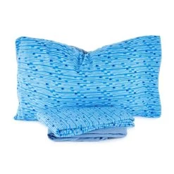 Completo Lenzuola In Pile Morse Per Letto Singolo J085