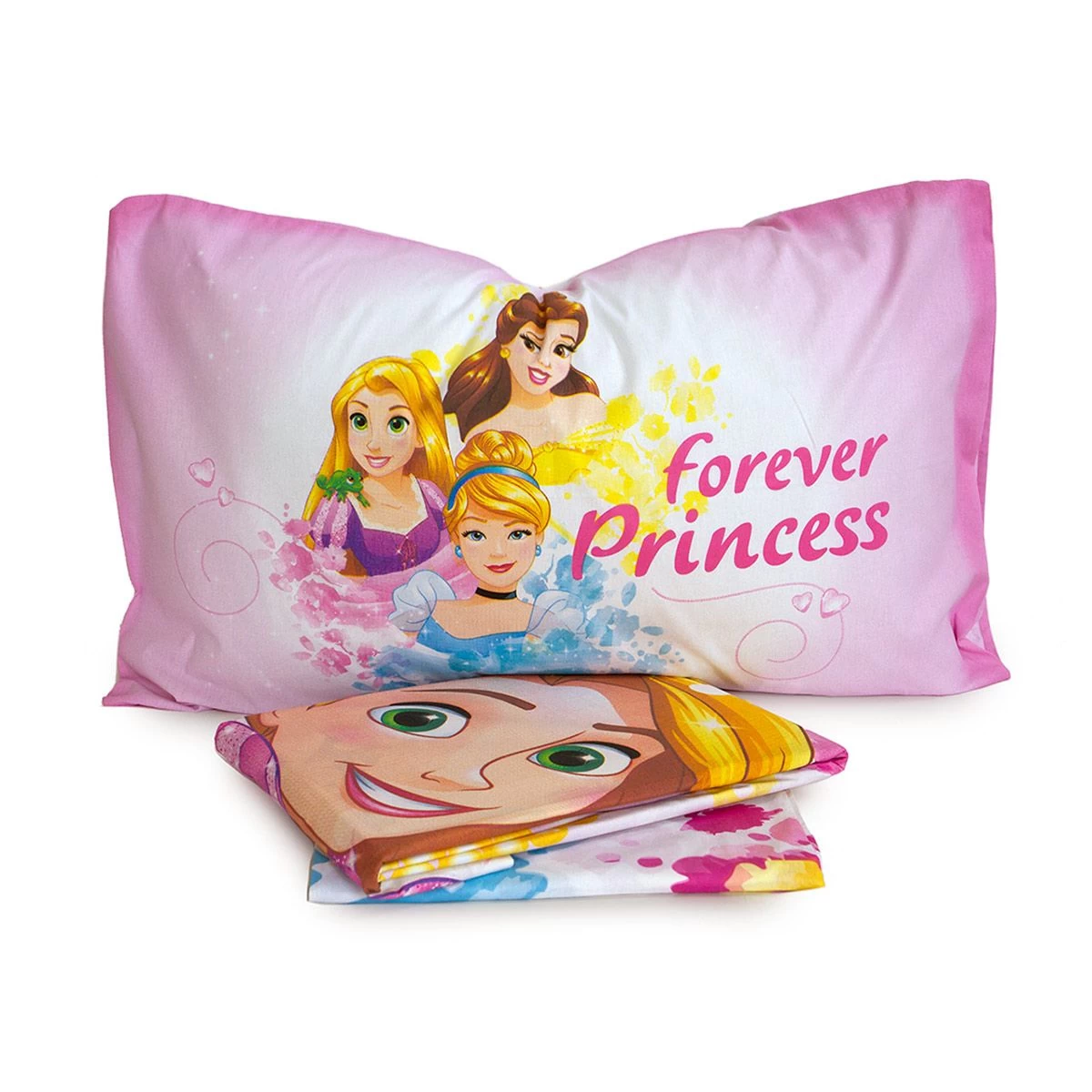 Completo Lenzuola Principesse Disney In Cotone Singolo Una Piazza Z301 - immagine 2