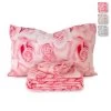 Completo Lenzuola Roses In Pile Di Morbidissimi - Dimensioni Varie J925