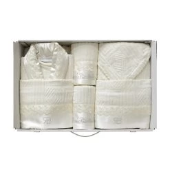 Completo Bagno Renato Balestra 8 Pz Samanta Uomo&Donna Spugna Di Cotone Q480