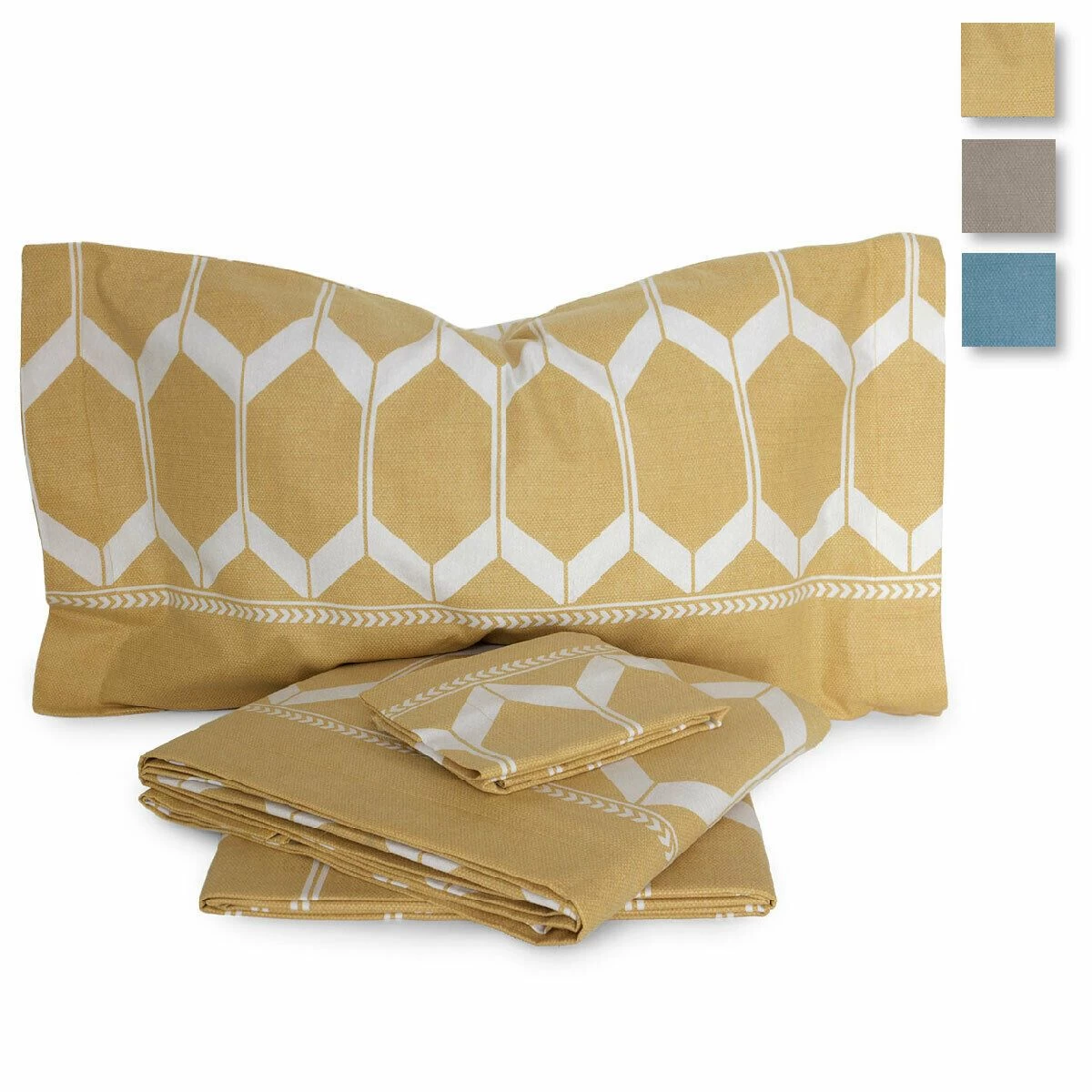 Completo Lenzuola Khistan Biancaluna In Flanella - Dimensioni Varie T773