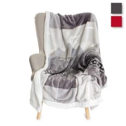 Coperta Plaid Morbidotto Zermatt Di Daunex - Dimensioni Varie K810