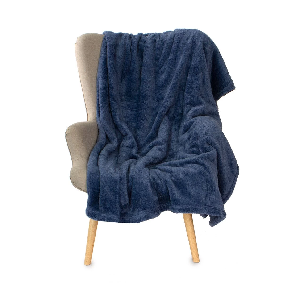 Coperta Plaid Soffice In Sherpa - Dimensioni Varie K913 - immagine 8