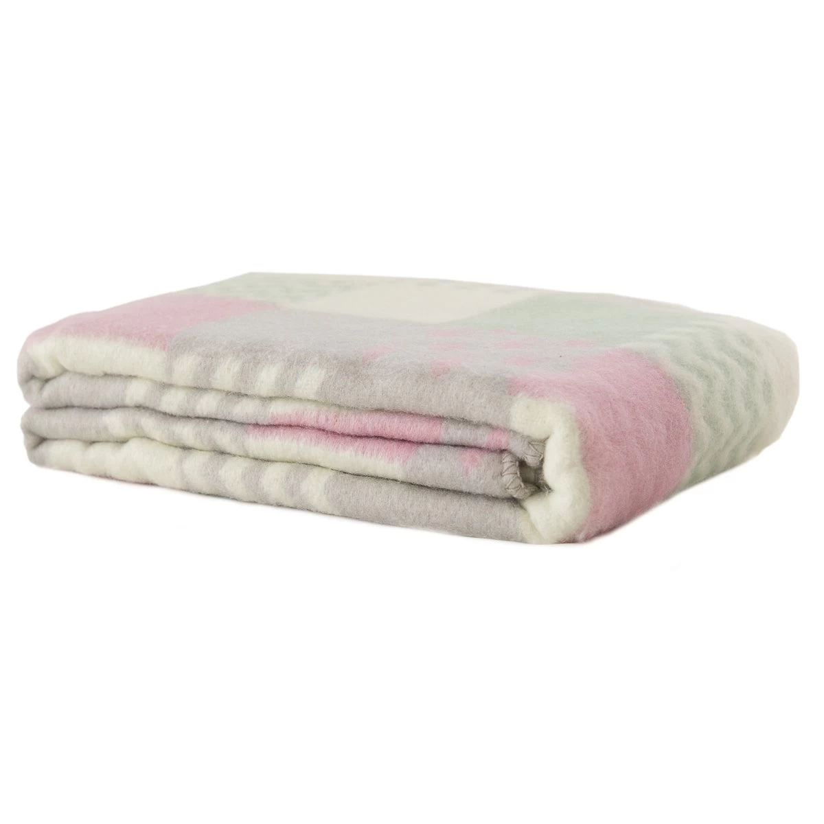 Coperta Patchwork Misto Lana Lanerossi Marzotto Matrimoniale 210x250 Cm P686 - immagine 4