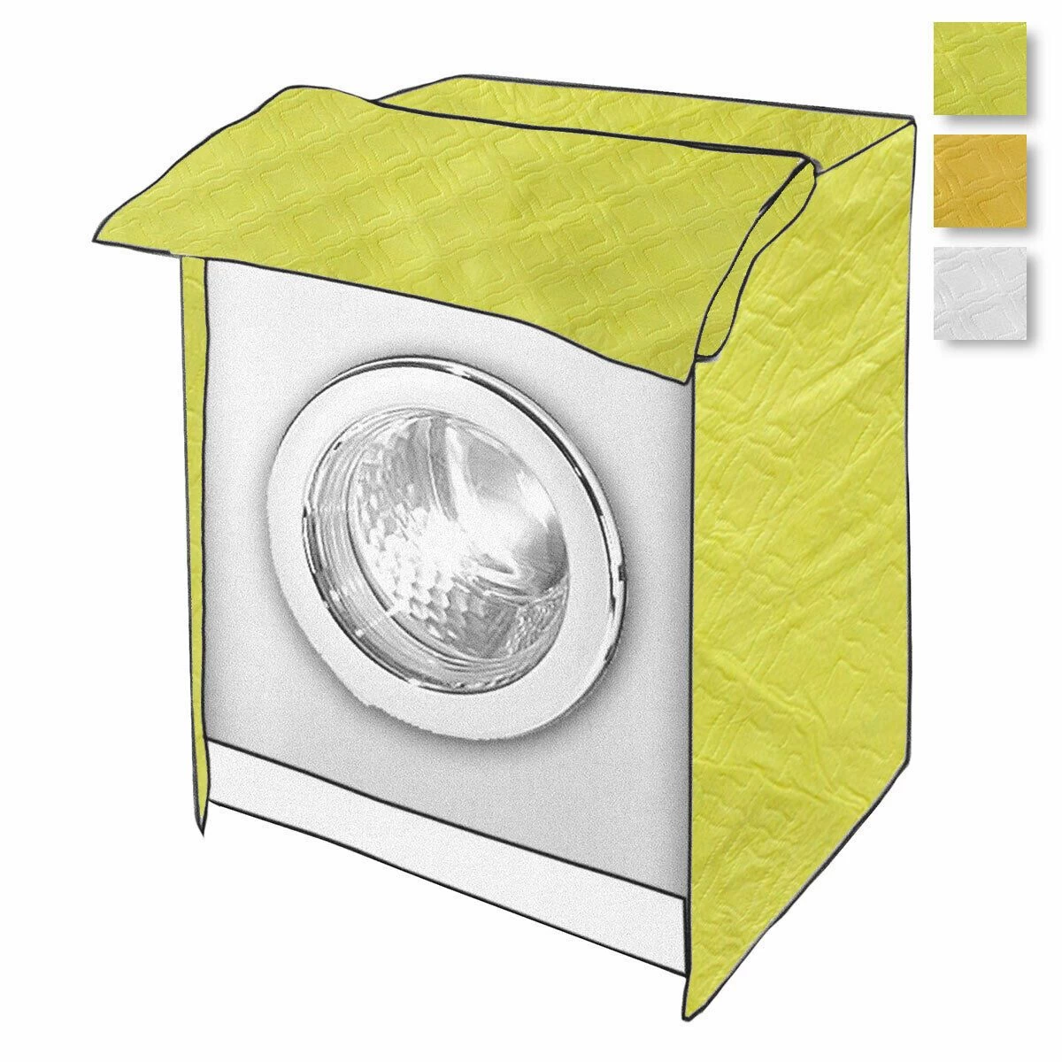 Coprilavatrice Unito Con Chiusura A Zip 80x60x60 Cm Z456