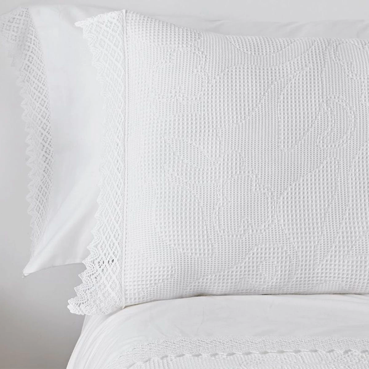 Copriletto Leggero Crochet Di Manterol Matrimoniale J394 - immagine 2