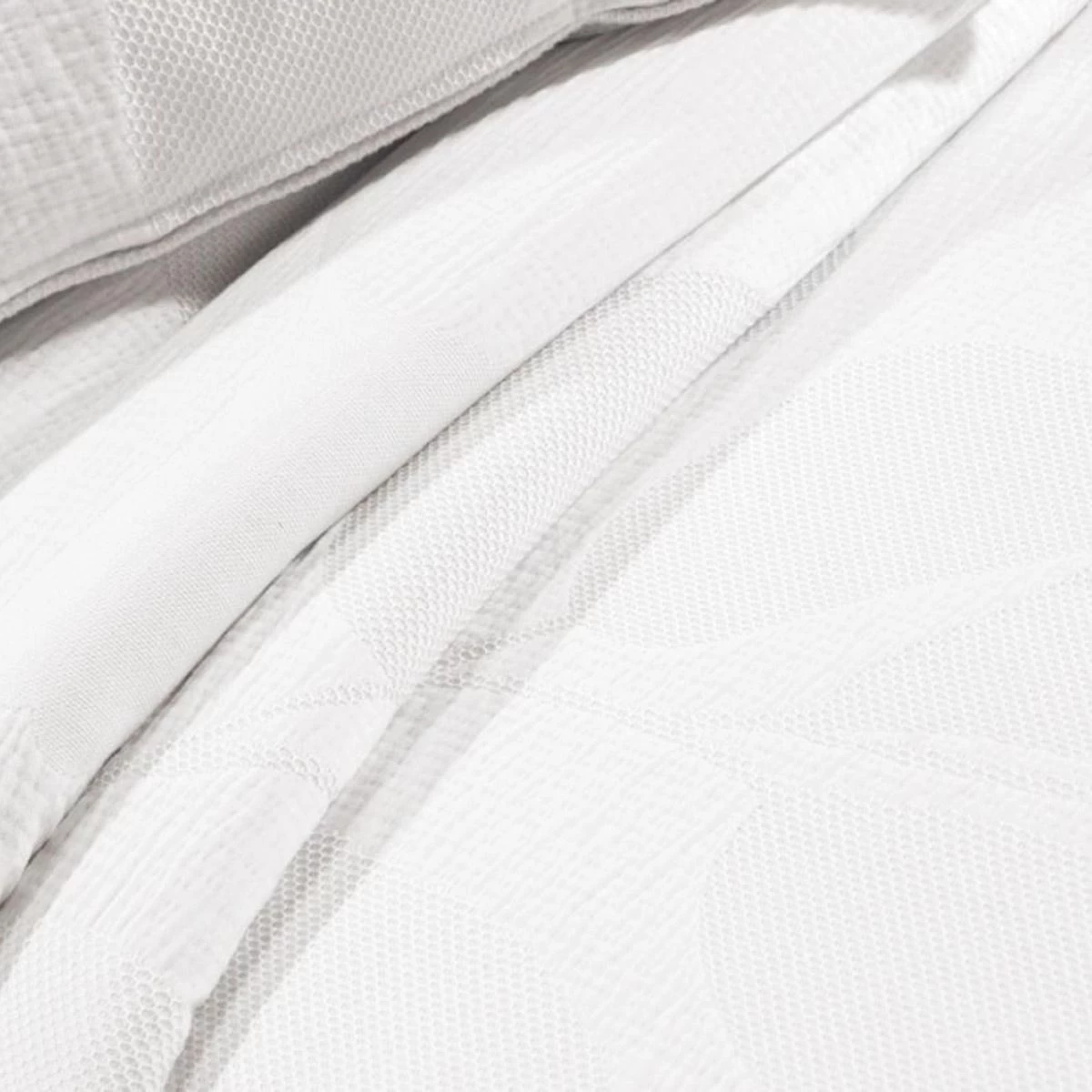 Copriletto Leggero Crochet Di Manterol Matrimoniale J394 - immagine 5