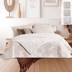 Copriletto Leggero Hexagon Di Manterol Matrimoniale J392