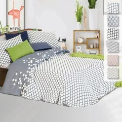 Copriletto Leggero Jacquard Set Point Di Manterol Matrimoniale K073