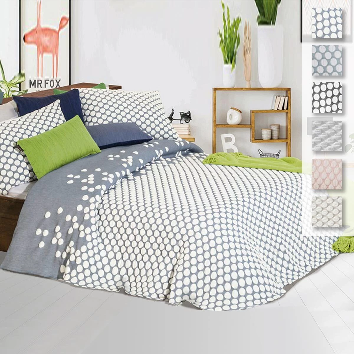 Copriletto Leggero Jacquard Set Point Di Manterol Matrimoniale K073