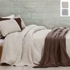 Copriletto Leggero Chess Di Manterol Matrimoniale Y547