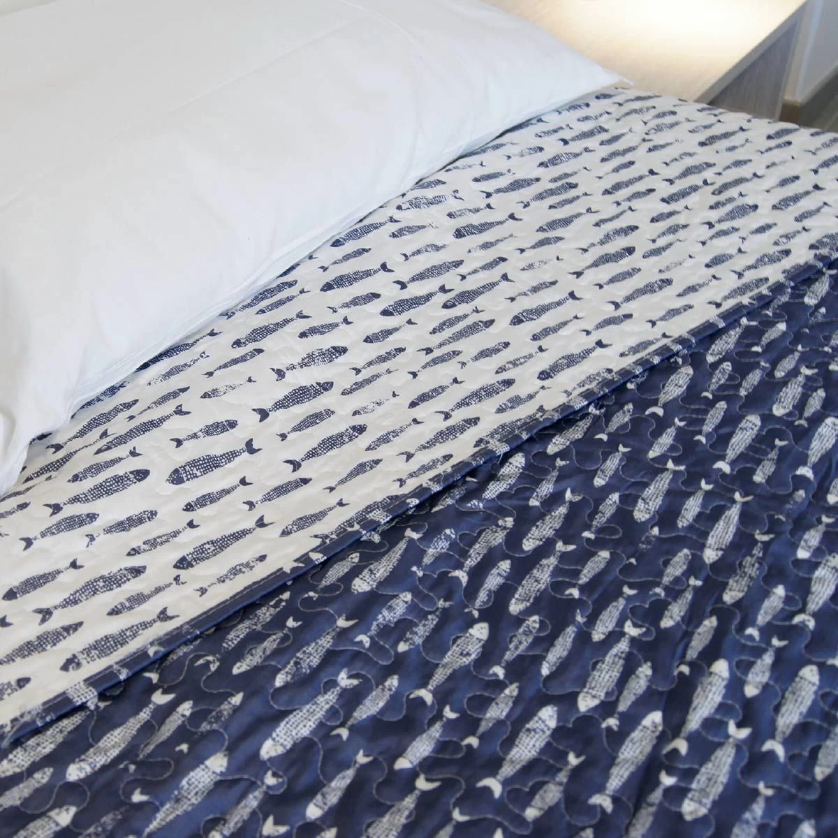 Trapuntino Copriletto Trapuntato Boutis Baja - Dimensioni Varie W931 - immagine 4