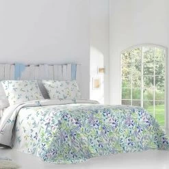 Copriletto Trapuntato Cristin Boutis Per Letto Matrimoniale W900