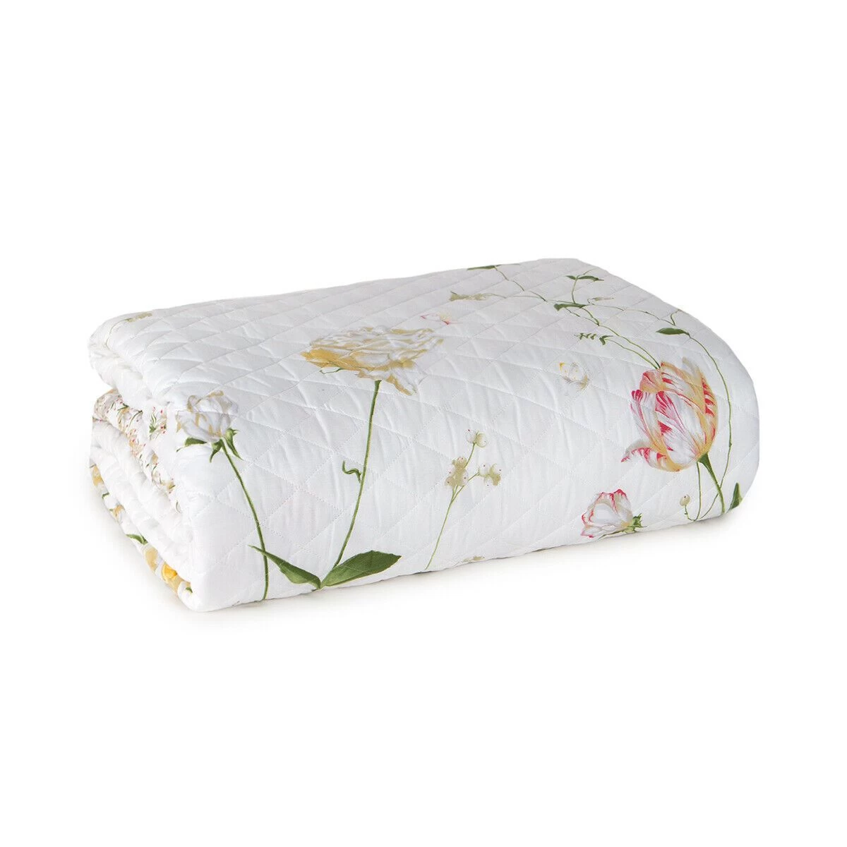 Copriletto Trapuntato Erika Di Mirabello Percalle Matrimoniale W754