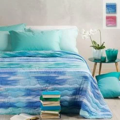 Copriletto Trapuntato Laguna Di Caleffi In Microfibra - Dimensioni Varie W825