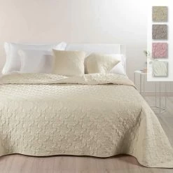 Copriletto Trapuntato Grazia Di Caleffi In Microfibra Matrimoniale Y434