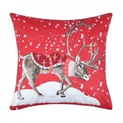 Cuscino Arredo Natalizio Fantastique Quadrato 40x40 Cm K675